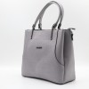 ARMİNE 208 BAYAN ÇANTA GRİ LAZER 27X37 CM