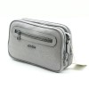 ARMİNE 238 BAYAN ÇANTA GRİ BASKİLİ 27X18