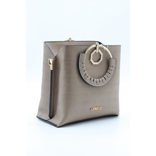 ARMİNE 260 BAYAN ÇANTA KREM 21X2 CM