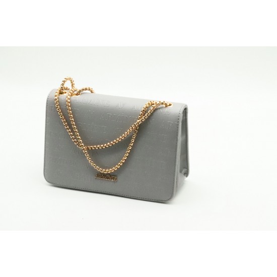 ARMİNE 317 BAYAN ÇANTA GRİ LAZER 17X23 CM