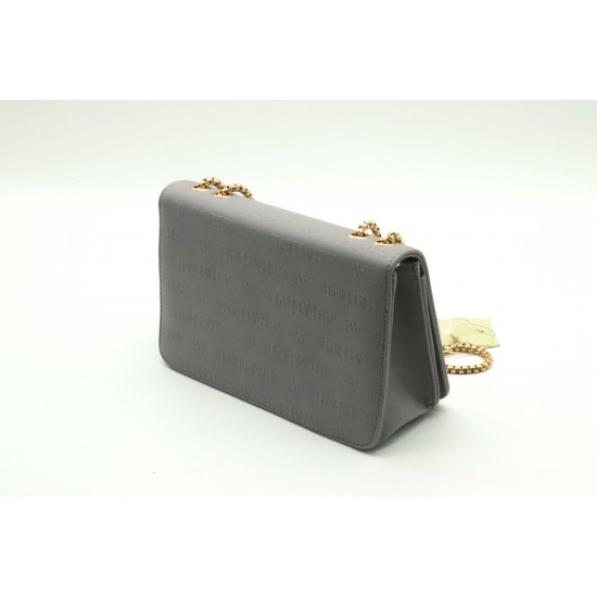 ARMİNE 317 BAYAN ÇANTA GRİ LAZER 17X23 CM