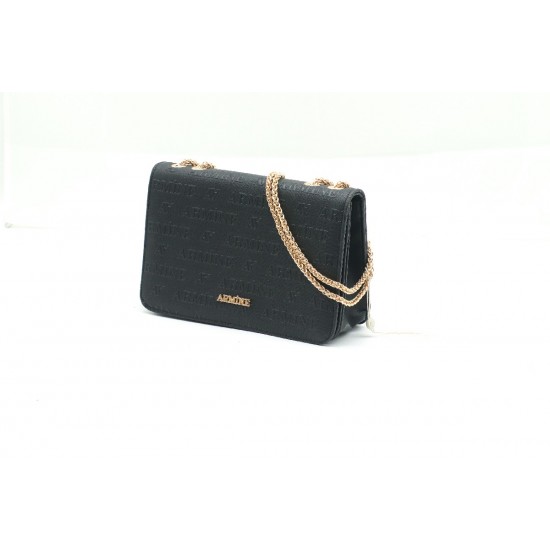 ARMİNE 317 BAYAN ÇANTA SİYAH LAZER15X23 CM
