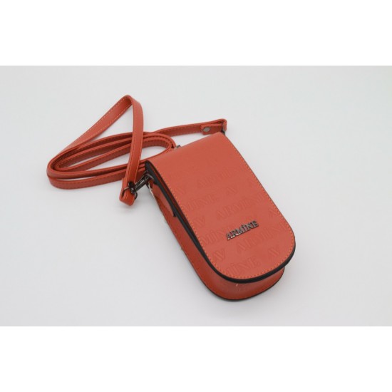 ARMİNE 318 BAYAN ÇANTA TURUNCU LAZER 19X10CM