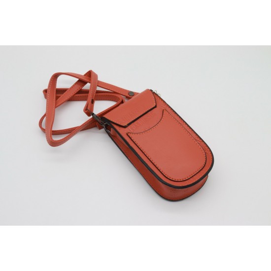 ARMİNE 318 BAYAN ÇANTA TURUNCU LAZER 19X10CM