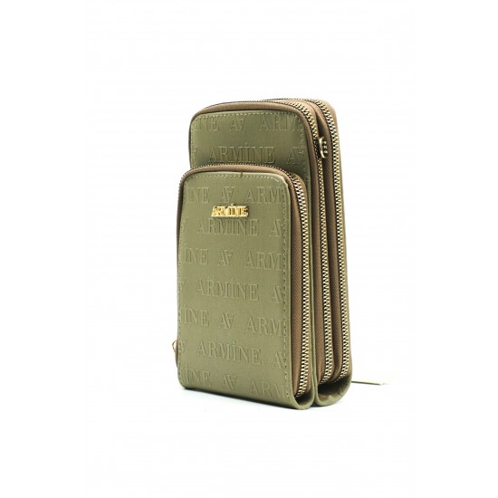 ARMİNE 321 BAYAN ÇANTA HAKİ LAZER 20X12 CM