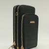 ARMİNE 321 BAYAN ÇANTA SİYAH LAZER 19X12  CM