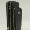 ARMİNE 321 BAYAN ÇANTA SİYAH LAZER 19X12  CM