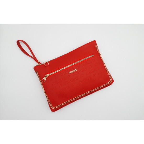 ARMİNE 326 BAYAN ÇANTA KIRMIZI LAZER 23X32 CM