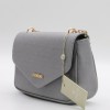 ARMİNE 327 BAYAN ÇANTA GRİ LAZER 15X22 CM