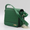 ARMİNE 331 BAYAN ÇANTA KOYU YEŞİL LAZER 19X18CM