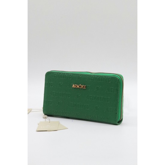 ARMİNE C 05 BAYAN ÇANTA KOYU YEŞİL LAZER 11X21 CM