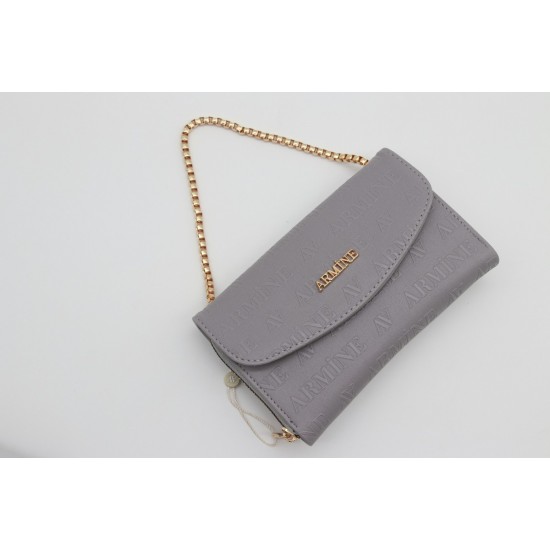 ARMİNE C14 BAYAN ÇANTA GRİ LAZER12X19CM