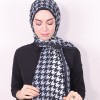 ARMİNE MODAL DESENLİ ŞAL GRİ 2254