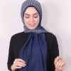 ARMİNE MODAL DESENLİ ŞAL LACİVERT 2253