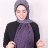 ARMİNE MODAL DESENLİ ŞAL MÜRDÜM 2253