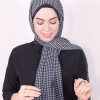 ARMİNE MODAL DESENLİ ŞAL SİYAH 2253