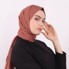 ARMİNE TREND BLUEBERRY ŞAL KOYU KİREMİT
