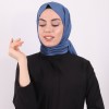 ARMİNE TREND BLUEBERRY ŞAL MAVİ