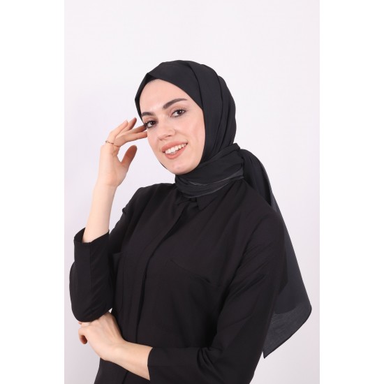 ARMİNE TREND BLUEBERRY ŞAL SİYAH