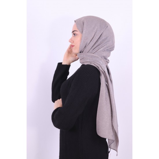 ARMİNE TREND CRUSH ŞAL 1 AÇIK FÜME