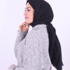 ARMİNE TREND MODAL ŞAL 1 SİYAH