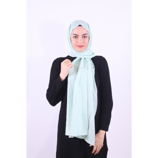 ARMİNE TREND MODAL ŞAL 1 SU YEŞİLİ