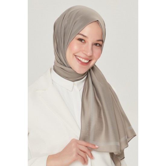 ARMİNE TREND MONOGRAM CRUSH ŞAL GRİ