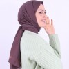 ARMİNE TREND MONOGRAM CRUSH ŞAL KOYU KAHVE