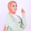 ARMİNE TREND MONOGRAM CRUSH ŞAL PORTAKAL