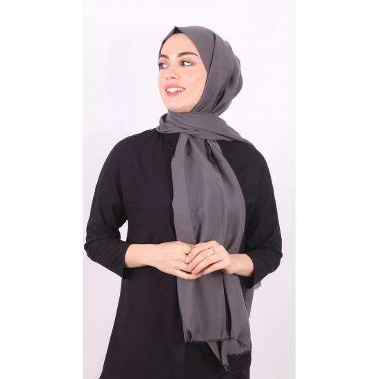 ARMİNE TREND TENCEL ŞAL FÜME