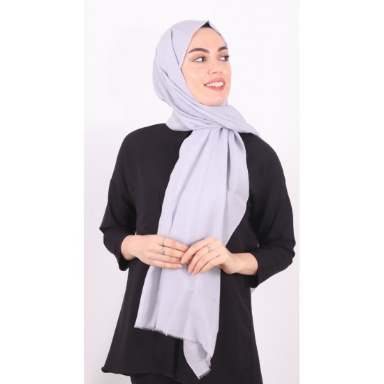 ARMİNE TREND TENCEL ŞAL GÜMÜŞ