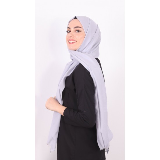 ARMİNE TREND TENCEL ŞAL GÜMÜŞ