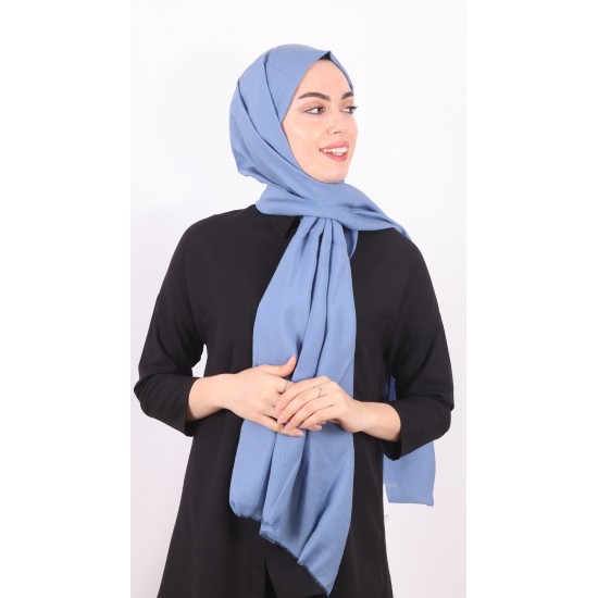 ARMİNE TREND TENCEL ŞAL İNDİGO