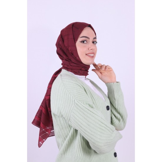 ARMİNE TREND ZEHRA ŞAL BORDO