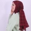 ARMİNE TREND ZEHRA ŞAL BORDO