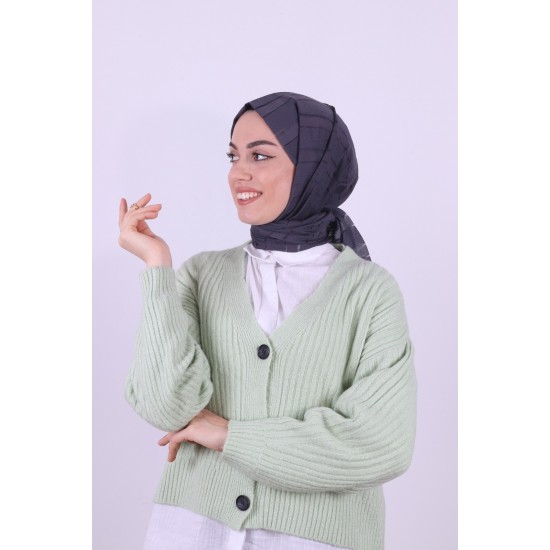 ARMİNE TREND ZEHRA ŞAL FÜME