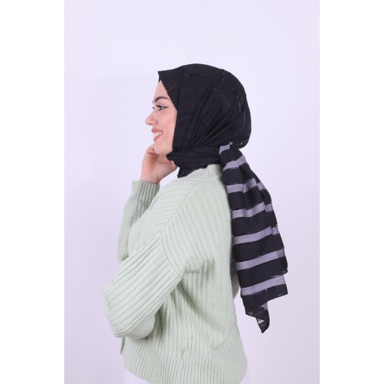 ARMİNE TREND ZEHRA ŞAL SİYAH