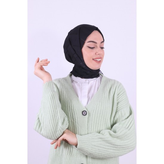 ARMİNE TREND ZEHRA ŞAL SİYAH