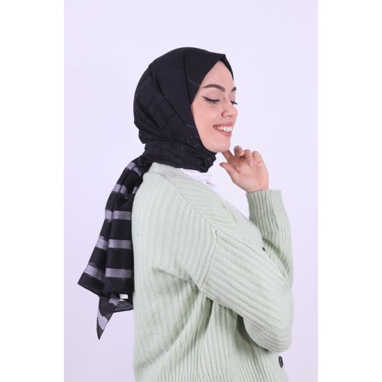 ARMİNE TREND ZEHRA ŞAL SİYAH