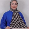 DESENLİ MEDİNE İPEĞİ ŞAL 1 KREM