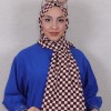 DESENLİ MEDİNE İPEĞİ ŞAL 1 TOPRAK