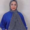 DESENLİ MEDİNE İPEĞİ ŞAL 11 LACİVERT