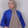 DESENLİ MEDİNE İPEĞİ ŞAL 12 TABA