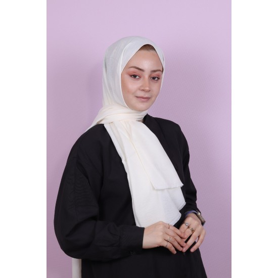 EMPROYAL BVLGARI DESEN ŞAL - KIRIK BEYAZ