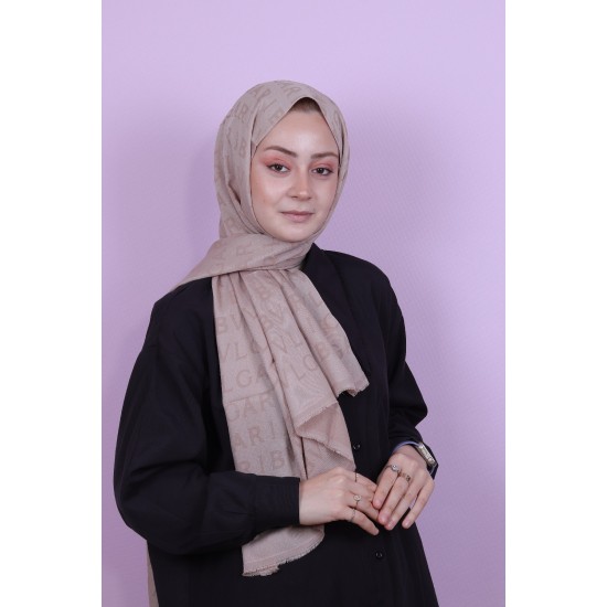 EMPROYAL BVLGARI DESEN ŞAL - KOYU TEN