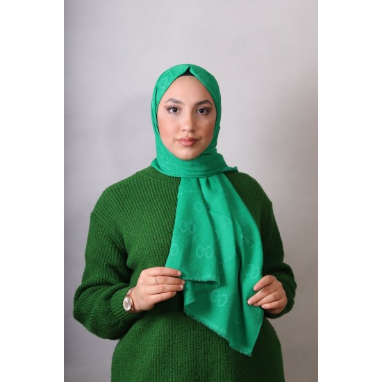 EMPROYAL G DESEN COTTON ŞAL ÇİMEN