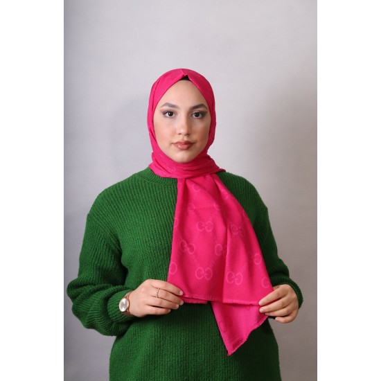 EMPROYAL G DESEN COTTON ŞAL FUŞYA