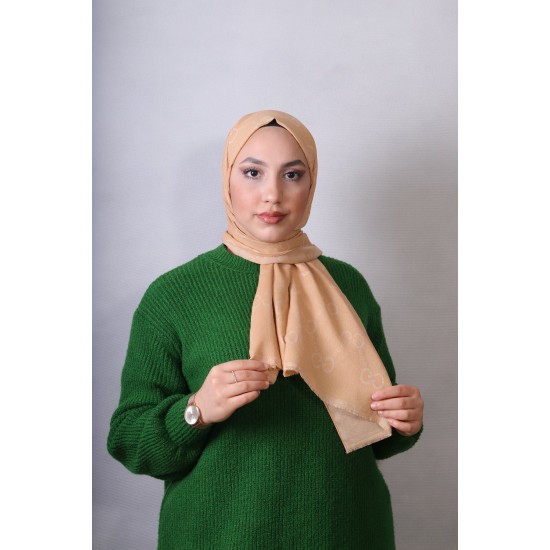 EMPROYAL G DESEN COTTON ŞAL HARDAL
