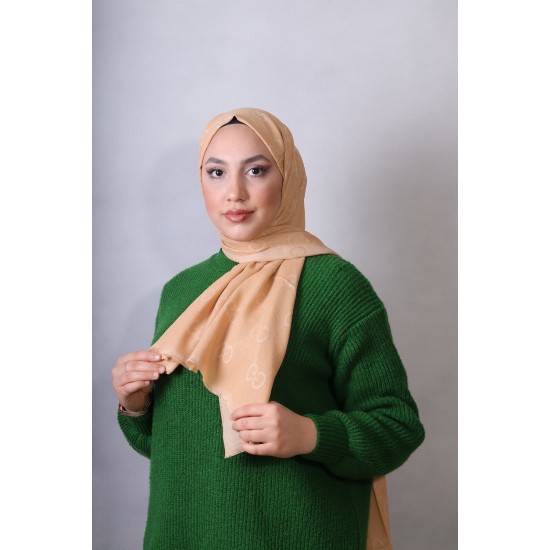 EMPROYAL G DESEN COTTON ŞAL HARDAL