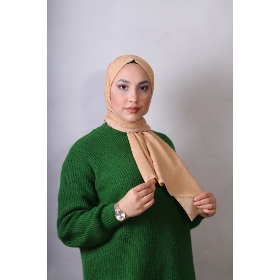 EMPROYAL G DESEN COTTON ŞAL HARDAL